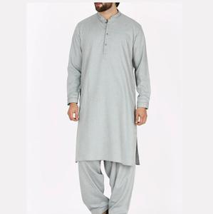 Ensemble Kurta Pyjama Homme Premium Tendance Coupe Slim Taille Personnalisée Fabricant de Vêtements Islamiques Qualité Export Faible MOQ - Product Image 1
