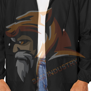 High Quality Custom Windbreaker <b>Jacket</b> with <b>Long</b> Sleeves for <b>Men</b> All Size Available Outdoor Windbreaker <b>Jacket</b> - Product Image 6