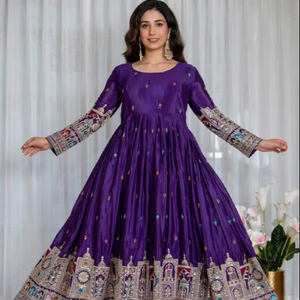 Nueva Colección: Conjunto Moderno de Kurta-Pantalón y Dupatta para Mujer, Totalmente Cosido, Listo para Usar, de Secado Rápido, con Estampado Digital, para Bodas/Fiestas - Product Image 1