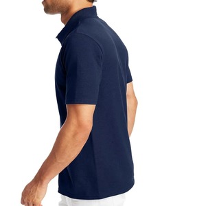 Camisetas Polo Casuales para Hombre, Nuevo Diseño en Venta, Logotipo Personalizado, Color Sólido, Transpirables, MOQ Bajo - Product Image 2