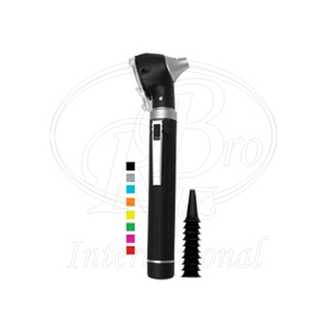 Otoscopio de Fibra Óptica Mini de Plástico con Mango para 2 Pilas AA y Estuche, Incluye 10 Espéculos de Plástico Reutilizables para Perros - Product Image 1