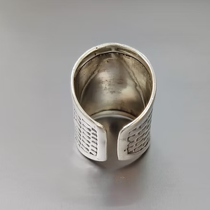 Customized 925 Sterling <b>Silver</b> <b>Plain</b> Design Bohemian Style Unisex <b>Ring</b> for Daily Wear and Gift - Product Image 4