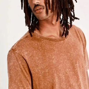 Camiseta de Alta Calidad de 180g 100% Algodón para Hombre, Precio de Fábrica, Fabricante, Impresión de Logotipo Personalizado, Camiseta Lisa Unisex para Hombre - Product Image 5