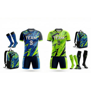 Uniforme de Fútbol Personalizado con Sublimación, Camisetas Transpirables de Secado Rápido para Equipos, Camisetas de Fútbol Personalizadas para Entrenamientos - Product Image 1