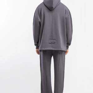 Conjunto de Sudadera con Capucha y Pantalones Deportivos Personalizados 100% Poliéster Algodón con Logotipo, Ropa Deportiva Informal para Hombre, Fabricante OEM ODM - Product Image 5