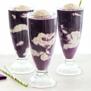 Verres à bière, milkshake et cocktails en verre épais de 3 mm, design luxueux et écologique, pour milkshakes aux fraises et au chocolat - Product Image 3