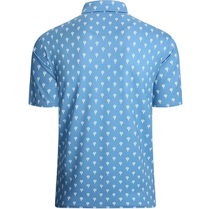 Chemises polo pour hommes en coton de qualité supérieure, logo brodé personnalisé, vêtements de sport décontractés, t-shirts polo pour hommes - Product Image 2