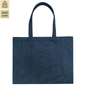 กระเป๋าผ้าเดนิม 300 GSM สำหรับโปรโมชั่น ขนาด 39x42x11 ซม. สกรีนโลโก้ได้ รับผลิตตามสั่ง ขายส่ง OEM สั่งซื้อจำนวนมาก รุ่น SNCH28 - Product Image 4