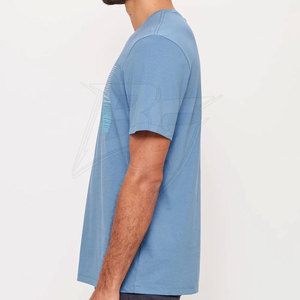 Camisetas de Hombre Elegantes de Alta Calidad, 100% Algodón, Estampadas, de Secado Rápido y Transpirables, Servicios OEM, Diseños y Colores Personalizados - Product Image 3