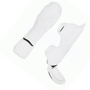Protège-tibias de sport professionnels avec rembourrage doux et sensation légère et confortable, protège-tibias légers et durables pour le fitness - Product Image 5