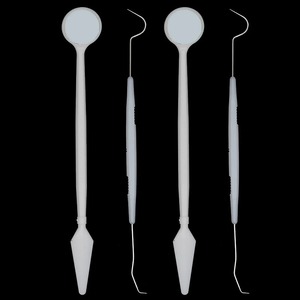 1 Kit d'outils dentaires ergonomiques pour soins bucco-dentaires - Miroir buccal et sonde dentaire, garantie de 2 ans pour usage professionnel et domestique - Product Image 6