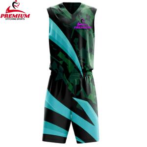 Uniforme de basket-ball personnalisé léger, dernier modèle de maillot de basket-ball, uniforme de basket-ball uni confortable en vente maintenant - Product Image 1