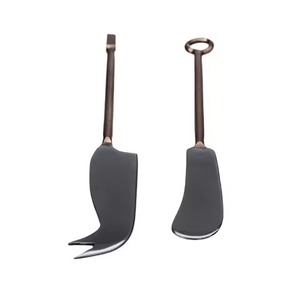 ชุดมีดชีสสแตนเลสพรีเมียม ชุดอุปกรณ์ตัดชีสคมกริบ สำหรับเสิร์ฟในครัว อุปกรณ์เสริมบนโต๊ะอาหาร - Product Image 5