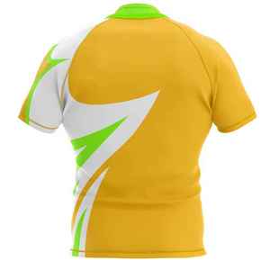 Camiseta de Rugby de Manga Corta Ligera, Personalizada, de Alta Calidad, con Nuevo Diseño, Tejido de Secado Rápido, Precio al por Mayor - Product Image 2