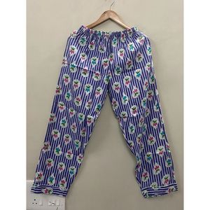 Ensemble de pyjama pour femmes en coton 100% avec imprimé étoiles, vêtements de nuit doux et respirants en tricot, taille élastique, deux pièces, vêtements de détente - Product Image 5