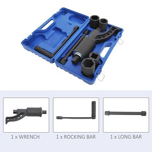 Set di Chiavi Dinamometriche Multipli per Carichi Pesanti, in Acciaio di Alta Qualità, Strumento per Riparazione Camion, Salva-Lavoro, per Auto - Product Image 4