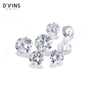 Diamantes Sueltos Sintéticos Cultivados en Laboratorio D'vins Jewels, Color D, Claridad E VS2, 0.3CT, Corte Brillante Redondo, para Joyería, de Surat - Product Image 2