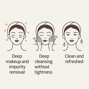 Detergente in schiuma di Ginseng rosso coreano naturale schiarente per profumo lavaggio del viso delicato pulizia profonda cura della pelle a base di erbe per tutti - Product Image 2