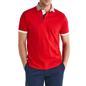 Venta al por Mayor de Fábrica: Camisetas Polo para Hombre de Primera Calidad con Logotipo Personalizado Bordado, 100% Algodón, Transpirables, Estilo Casual, Oferta 2026 - Product Image 1