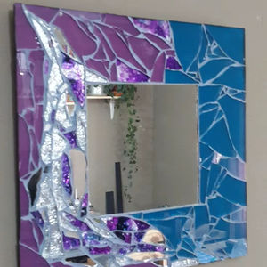 Whole supplier Multicolor Resin Mosaic Photo <b>Frame</b> Picture Holder Tabletop Desk Home Decor Display Stand Geometric Pattern - Product Image 1