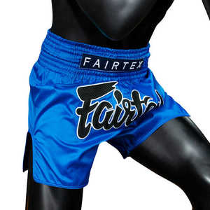 Pantalones Cortos de Muay Thai Personalizados de Satén para Hombre, Pantalones Cortos de Kickboxing con Logotipo Sublimado, Pantalones Cortos de Boxeo Ligeros y Transpirables, Pantalones Cortos de Entrenamiento para Gimnasio - Product Image 5
