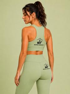 Nuevas llegadas: Sujetador deportivo para mujer de secado rápido, al por mayor, ecológico, ajustable, de alta calidad, de algodón/poliéster. - Product Image 4