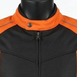 Men's Genuine Leather <b>Motorcycle</b> Riding <b>Jacket</b> Panels CE Armoured Racing Leather Motorbike <b>Jacket</b> For Men - Product Image 3