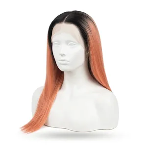 Peluca de Cabello Humano 100% Remy con Trama Completa, Larga, con Mechas, Textura Ondulada Natural, Personalizable - Product Image 2