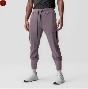Pantalones Deportivos Ligeros y Transpirables para Hombre, Pantalones Casuales de Secado Rápido para Correr, Cintura Elástica, Ropa Deportiva, Pantalones de Nailon - Product Image 1
