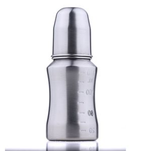 Compact stainless steel feeding <b>bottle</b> durable design modern kitchen tool sleek container liquids versatile everyday households - Product Image 1