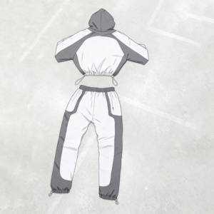 เสื้อโปโลปักโลโก้ผ้าไนลอนโพลีเอสเตอร์ ชุดเซ็ต 2 ชิ้น กางเกงคาร์โก้ ชุดวอร์มผู้ชาย เสื้อยืด กางเกงขาสั้น ชุดแทรคสูทสำหรับผู้ชาย - Product Image 6