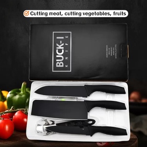 Juego de cuchillos de cocina de alta calidad, más vendido, juego de varias piezas, cuchillo de chef, cuchillo para cortar, cuchillo para rebanar, empaque en caja de regalo, DIY, OEM, ODM - Product Image 6