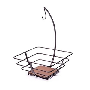 Top Arrival Black Color Metal <b>Wire</b> <b>Basket</b> for Kitchen & Living Room Tabletop Decoration Customized Size Shape - Product Image 1
