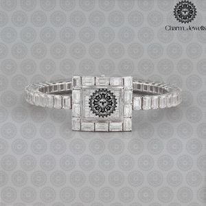 Reloj de Lujo Charm Jewells para Hombre, de Acero Inoxidable, Esfera de 40 mm, Cristal, Correa de 20 cm, Movimiento Mecánico, Fecha Automática, Botón de Fecha - Product Image 6