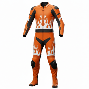 Veste de baseball varsity pour hommes |   Blouson bomber en cuir style universitaire - Product Image 1