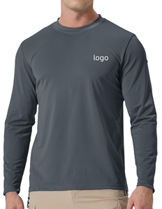 Camiseta de Pesca Personalizada de Última Moda, Personalizable para Torneos, Impresión por Transferencia de Calor, Lisa, 100% Poliéster, UPF 50, Transpirable - Product Image 6