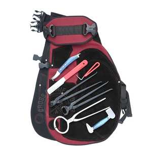 Kit de Herramientas de Herrador de Grado Industrial con Cortaúñas para Cascos, Probador de Cascos, Extractor de Clavos, Cuchilla para Aplanar Cascos, Cuchilla para Dar Forma a la Borda Delantera, Cuchilla de Pulido y Cuchilla de Bucle - Product Image 1