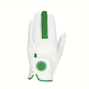 Gants de golf de qualité supérieure, gants Cabretta à doigts entiers pour hommes et femmes, gants de golf personnalisés avec logo - Product Image 2