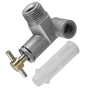 Robinet de réservoir de carburant Premium ZANGO D8NN9N024AB compatible avec les tracteurs Ford New Holland 2000 3000 4000 5000 6600 6610 7600 7610 – Pièce de rechange - Product Image 1