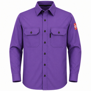 เสื้อทำงานสั่งทำพิเศษ ผ้าคอตตอนผสมพรีเมียม รับผลิตแบบ OEM/ODM  ใส่สบาย  ชุดยูนิฟอร์มมืออาชีพจากผู้ผลิต - Product Image 1