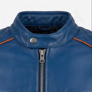 Chaqueta de Motociclista de Cuero Genuino para Hombre de la Mejor Calidad, Nueva Colección de Invierno, Chaquetas de Motocicleta con Protecciones Desmontables Personalizadas - Product Image 4