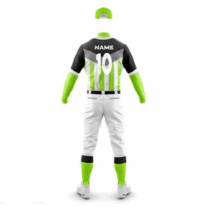 Uniform Printing Team <b>Baseball</b> Kits Adults Kids Clothing Softball Uniform Wholesale Low MOQ Lightweight Quick Dry 300 Gsm - Product Image 3