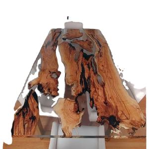 CELEBRATE HIGHLY LUXURY Home Furniture Solid Walnut Wood Restaurant Dining Coffee River Kitchen Epoxy <b>Resin</b> Slab Table - Product Image 4