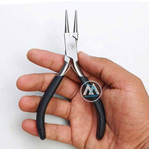 Juego de alicates de joyería de acero inoxidable de alta calidad, alicates de punta redonda, alicates de corte lateral y alicates de cadena, ligeros y de trabajo suave - Product Image 5