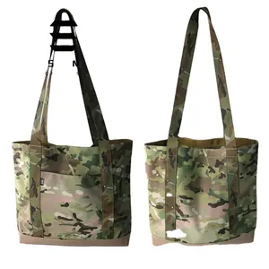 Polyester Customized Item Style Packing Pattern Camouflage Shopping Bag hand bag messenger bag