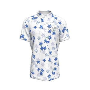 Promotion Prix Usine Chemises Homme Personnalisées Haute Qualité Impression Numérique Tricotées 100% Coton Vente en Gros - Product Image 2
