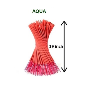 Varillas de incienso de 19 pulgadas, varitas de incienso naturales Aqua más vendidas, suministro a granel (rojo) - Product Image 1