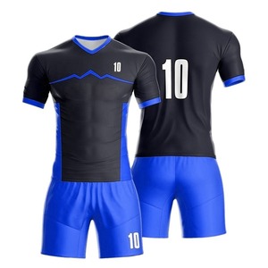 Uniformes de Fútbol Personalizados al Por Mayor, Camisetas Deportivas Unisex de Spandex/Poliéster, Manga Corta, Secado Rápido, con Nombre de Equipo - Product Image 6
