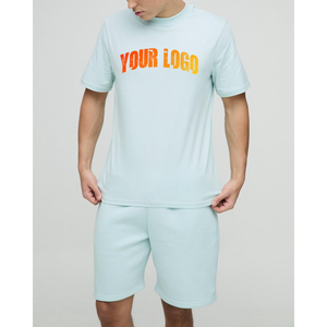 Nuevo Conjunto Deportivo de Verano para Hombre, 2 Piezas, con Camiseta Polo de Manga Corta y Cierre de Media Cremallera, Pantalones Cortos, Transpirable y Ecológico - Product Image 5