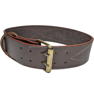 ปลอกคอสัตว์เลี้ยงปักเพชรแฟนซีพร้อมหัวเข็มขัดลูกกลิ้งคู่ D,ปลอกคอหนังพรีเมี่ยมสีน้ำตาลแทนธรรมชาติ - Product Image 2